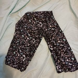 Sweetlegs Plus Paint Splatter Leggings